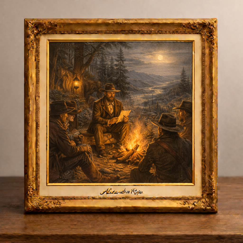 Outlaws around the campfire